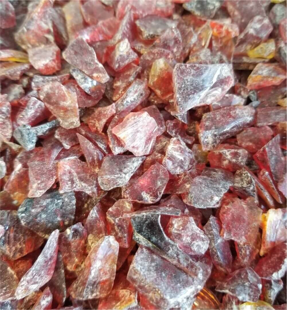 Crushed Glass Red | Stone Decorative