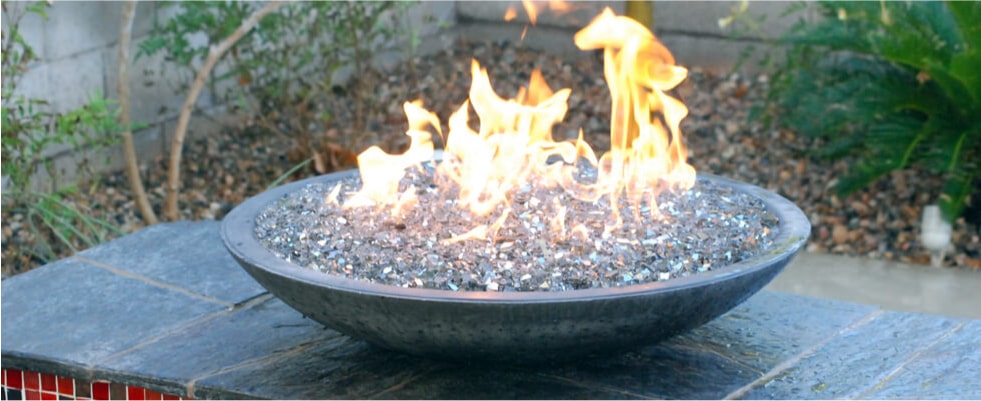 Reflective Crushed Glass White | Stone Decorative