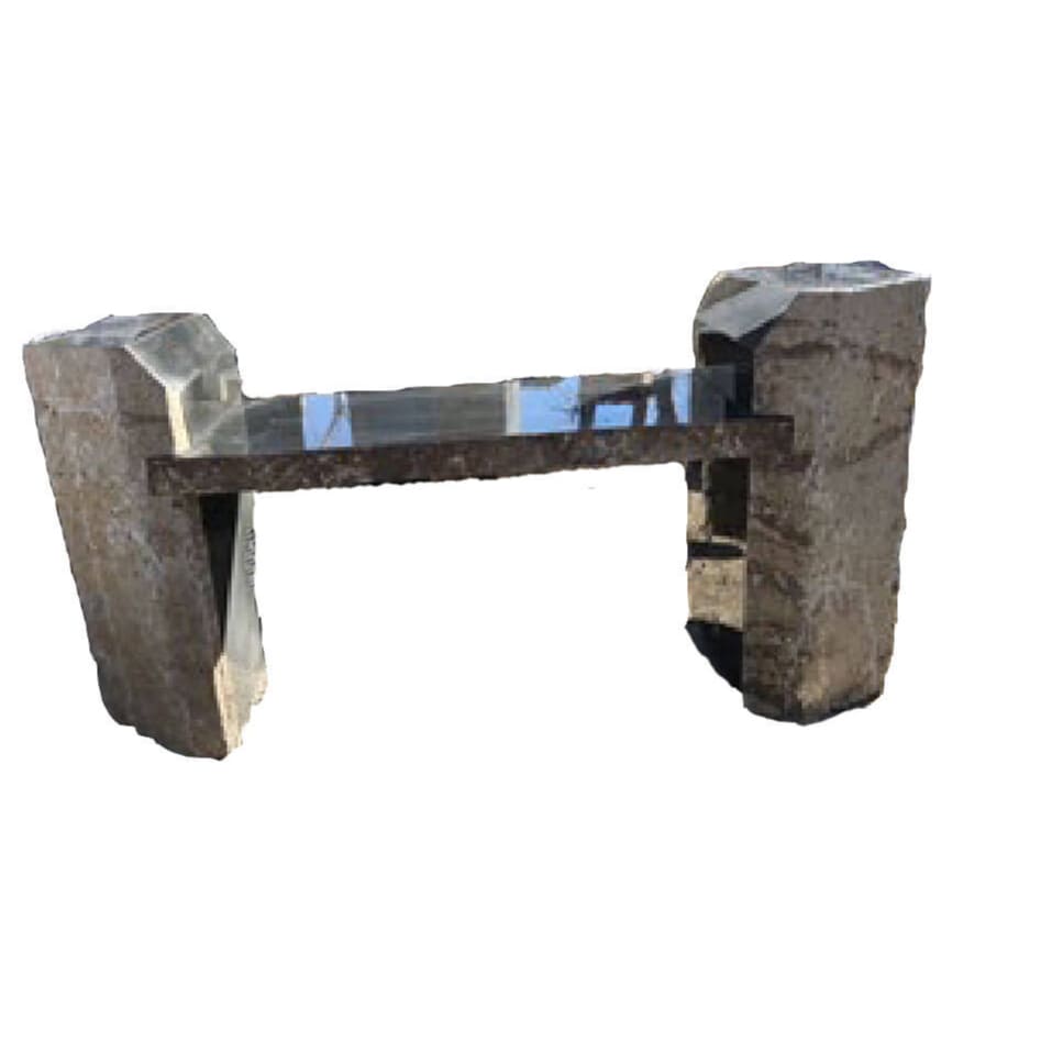 Basalt Bench | Stone Decorative