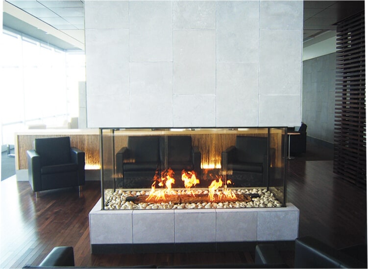 Highly Polished Off-White Fire Stones | Stone Decorative