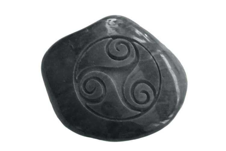 Highly Polished Slate-Black Engraving Stones | Stone Decorative