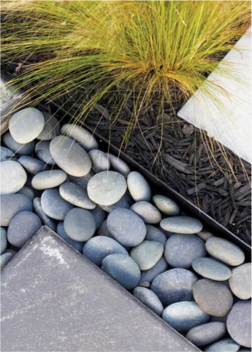 Signature Semi-Polished Slate-Black | Stone Decorative