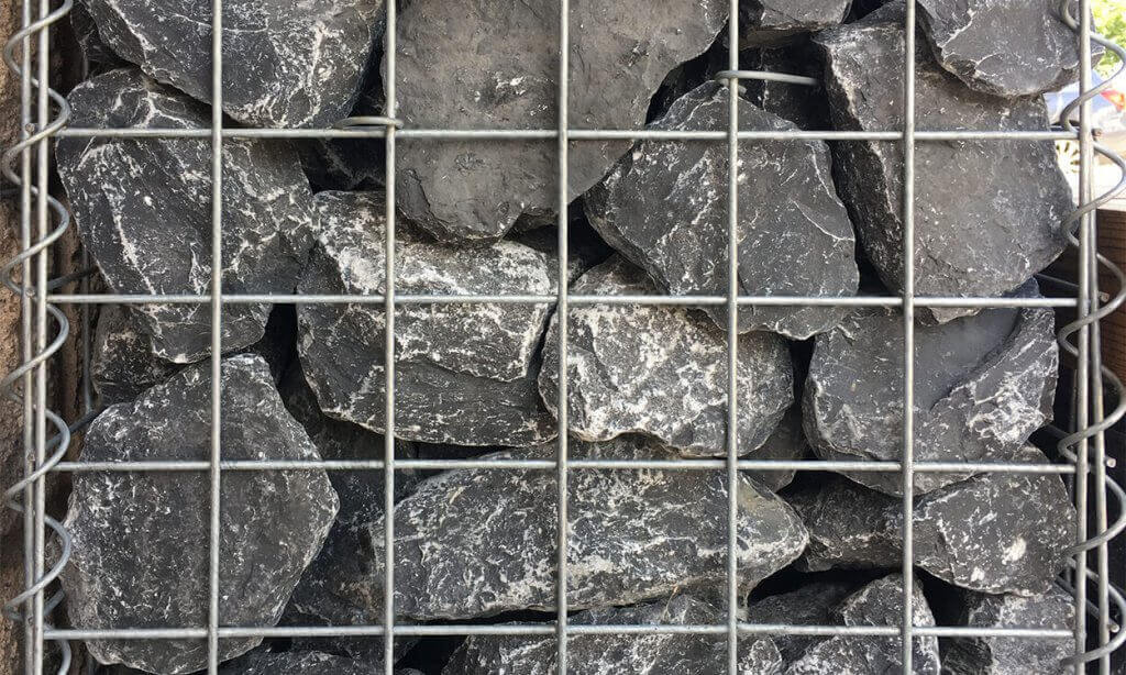 Berlin Gabion Bench | Stone Decorative