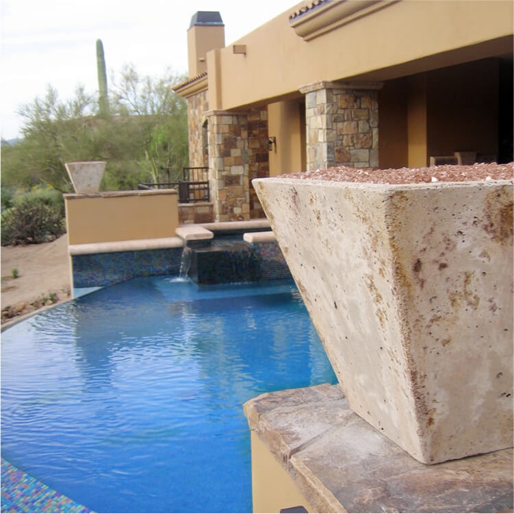 Reflective Crushed Glass Copper | Stone Decorative