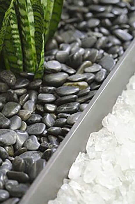Crushed Glass Ice | Stone Decorative