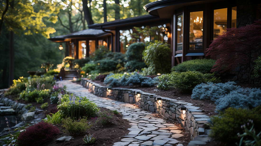 The Aesthetic Power of Contrasts: Using Dark Pebbles in Light Landscaping Themes