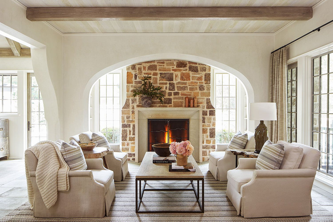 Add character to your interior with a stone fireplace | Stone Decorative