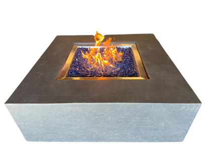 Reflective Crushed Glass Aqua Blue