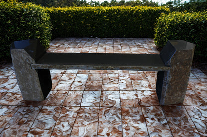 Basalt Bench | Stone Decorative