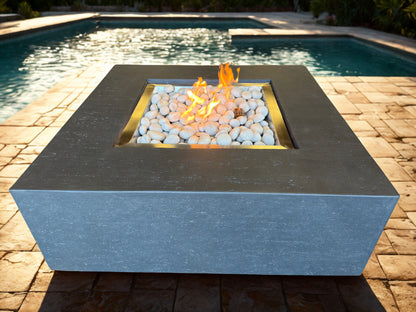 Off-White/Light Gray Fire Stones