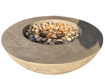 Highly Polished Ivory-Tan Fire Stone | Stone Decorative