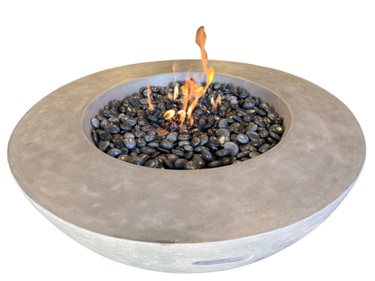 Highly Polished Slate-Black Fire Stone