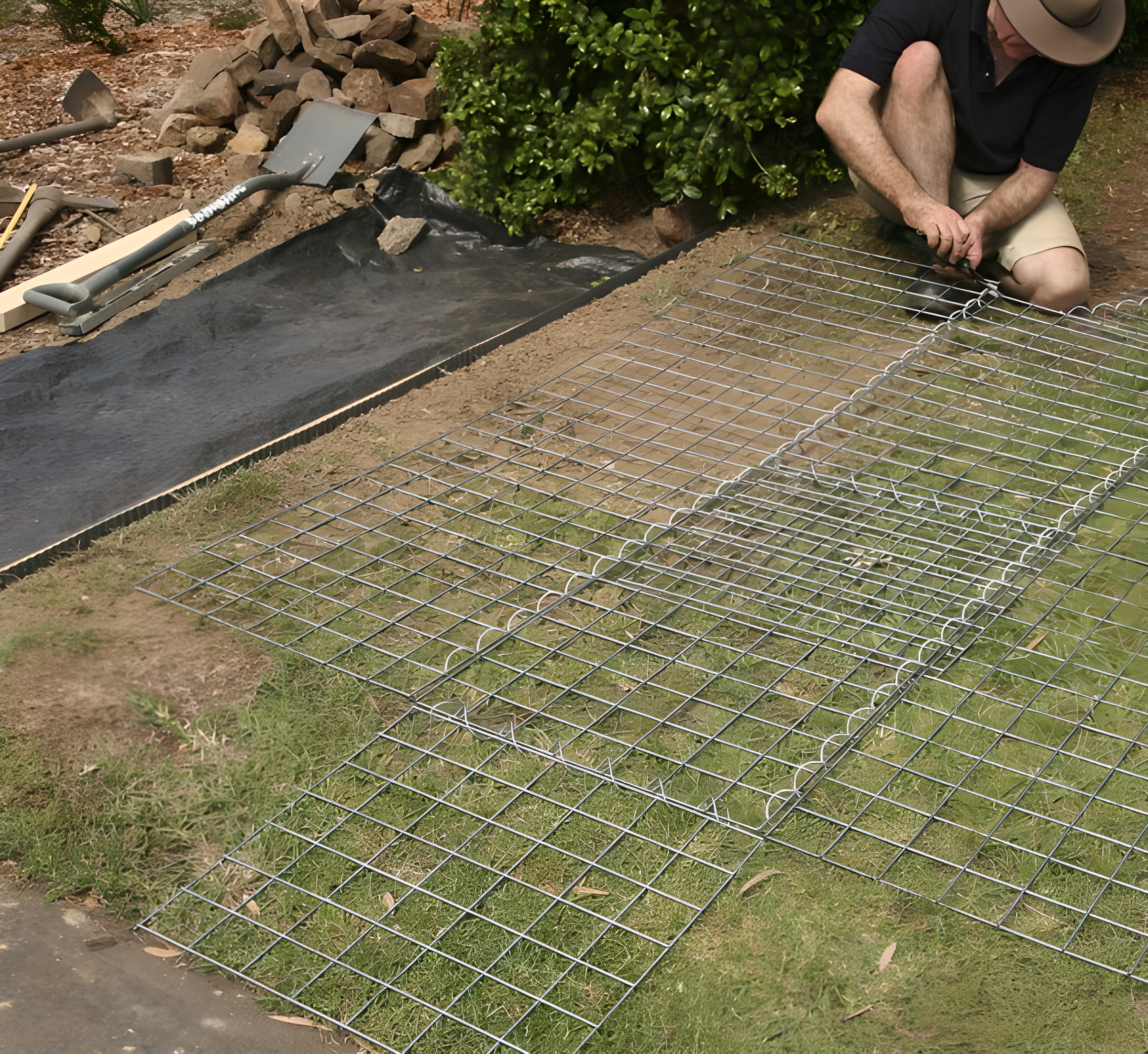 Gabion de paysagisme Galfan (moyen)