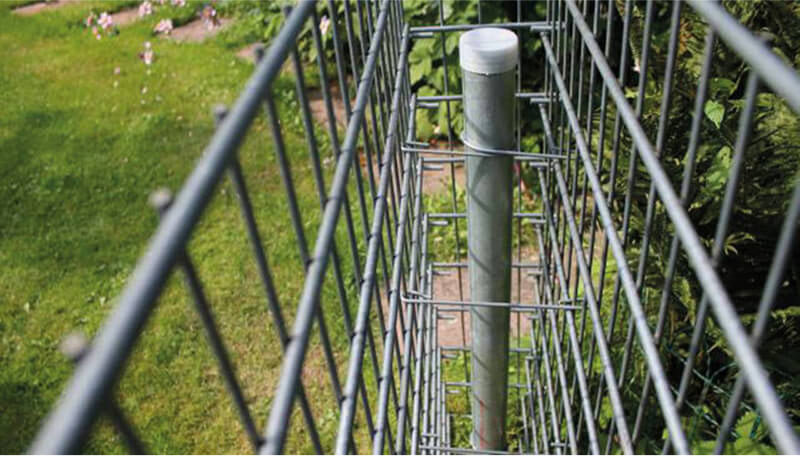 Galfan Fence Gabion (medium) | Stone Decorative