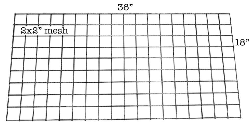 Galfan Fence Gabion (medium) | Stone Decorative