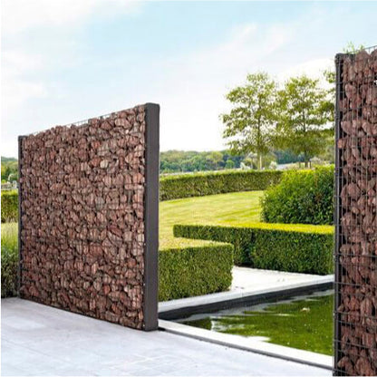 Galfan Fence Gabion (medium) | Stone Decorative