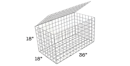 Gabion industriel galfan (moyen)