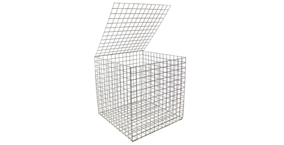 Galfan Fence Gabion (large cube) | Stone Decorative