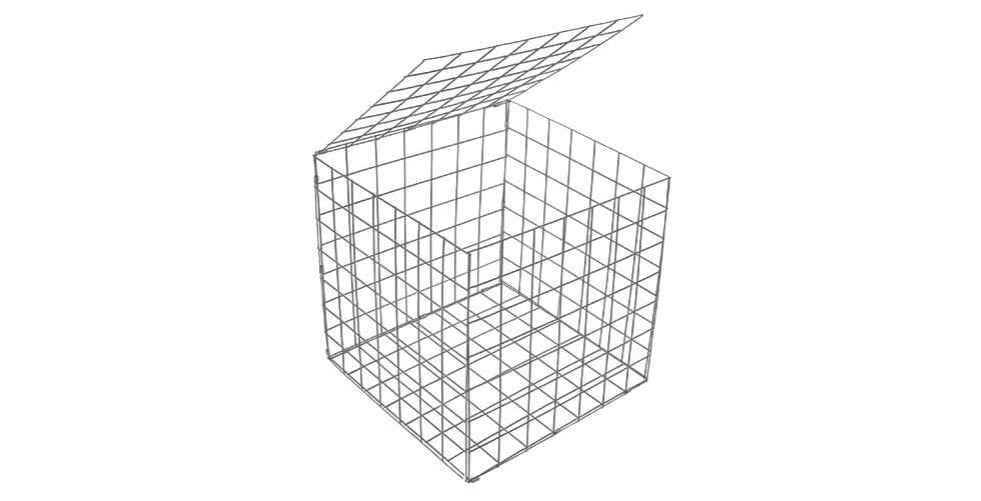Galfan Landscaping Gabion (small cube) | Stone Decorative