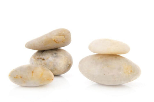 Garden Highly Polished Off-White | Stone Decorative
