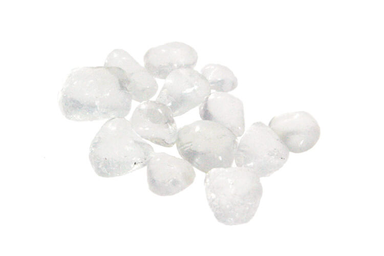Glass Pebble Ice | Stone Decorative