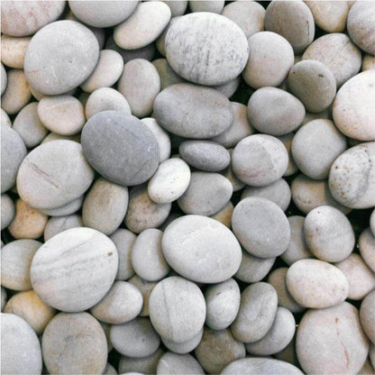 Off-White/Light Gray Fire Stones | Stone Decorative