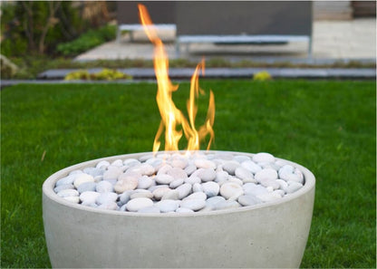 Off-White/Light Gray Fire Stones | Stone Decorative
