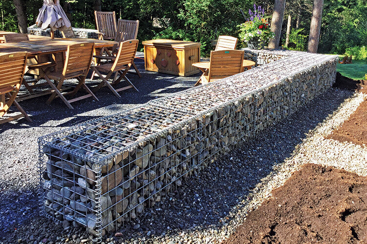 Galfan Landscaping Gabion (small cube) | Stone Decorative