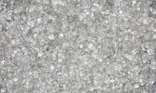 Glass Pebble Ice | Stone Decorative