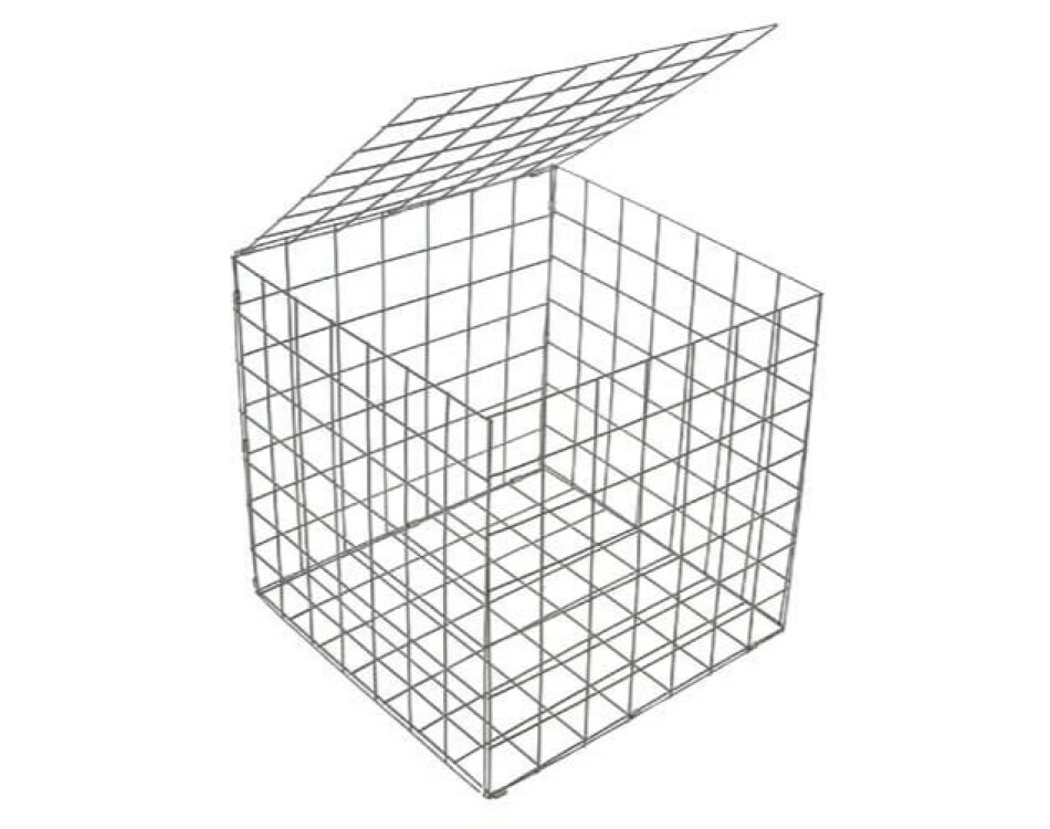 Gabion Clôture en Galfan (petit cube)
