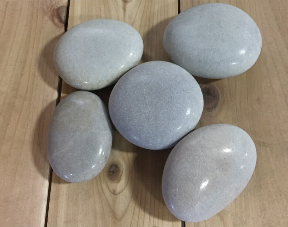 Highly Polished Light Gray Engraving Stones